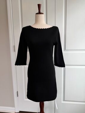 Reformation x Kacey Musgraves Baez Cashmere Mini Dress Black NWT Size Medium